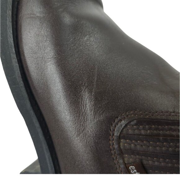 Establo Ankle Boot Mens Size US 8 Mex 27 EU 41 Pull On Brown Leather Style 555 main image 5